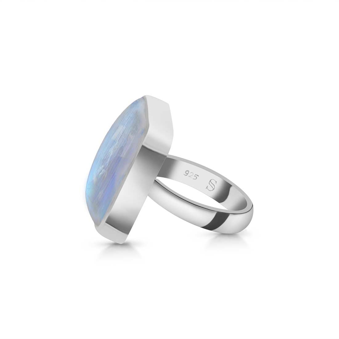Moonstone Adjustable Ring-(RBM-R-11.)